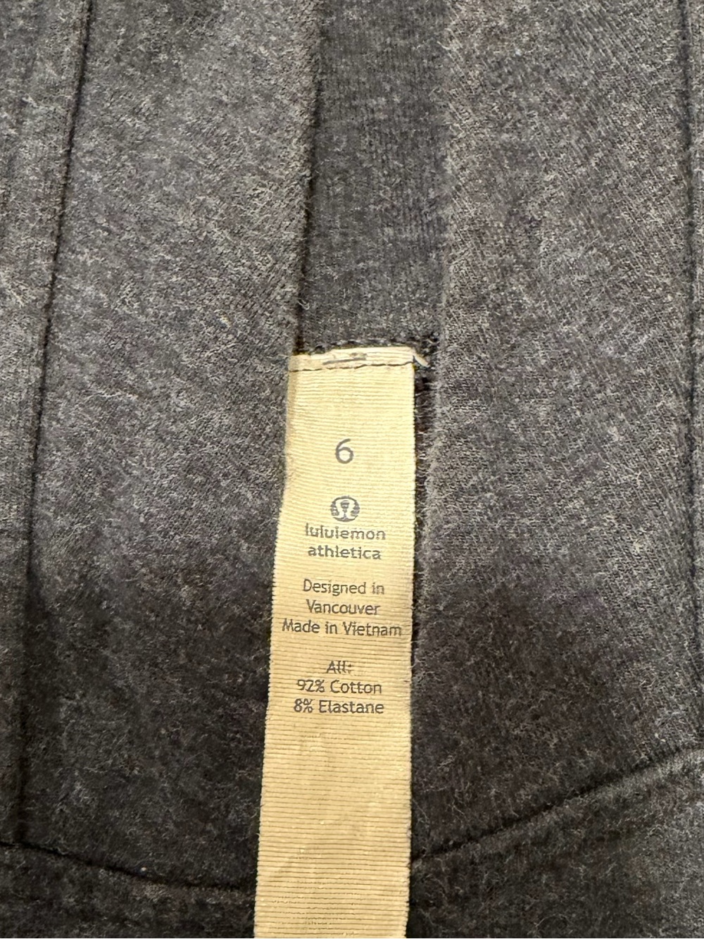 Lululemon Oversized Logo Hoodie Pullover - Size 6 - Picture 5 of 8